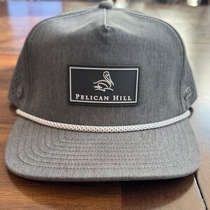 Pelican Hill Gray Snapback Hat